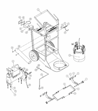 Load image into Gallery viewer, Ransburg No. 2 Deuce Cart Finishing System (LSX / 36&#39; Cable)