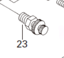Воздушный клапан (№13) для краскопультов DeVilbiss Cobra 1 – Automatic Spray Gun