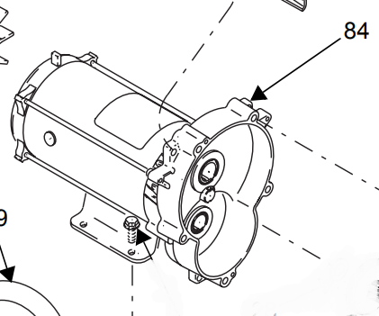 Graco 287199 Repair Motor 1095 120 V Kit