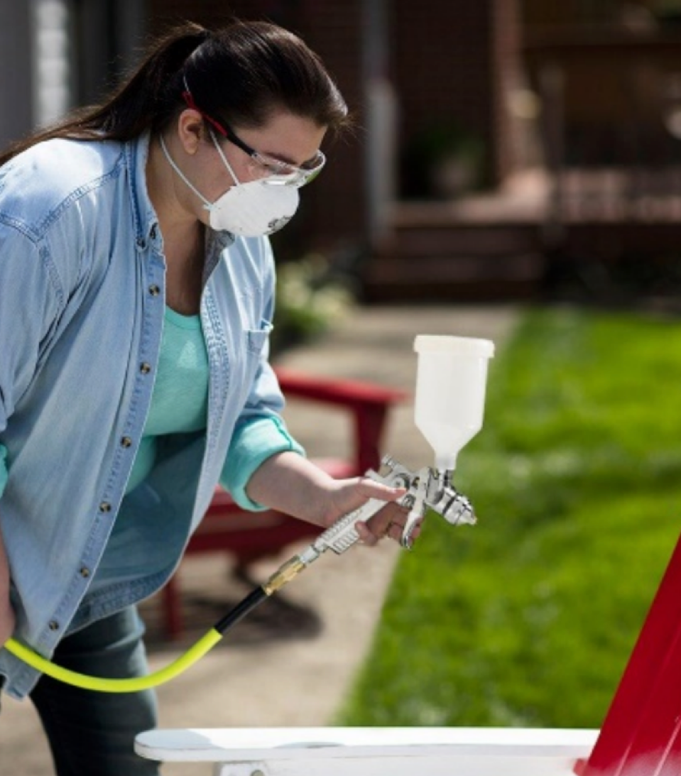 Campbell hausfeld discount hvlp paint sprayer