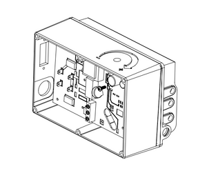 TriTech 600-268 Control Borad & Box 110V (for T5 Control Box)