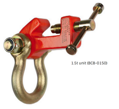 Tiger Lifting 1.5-ton Tiger Bulb Flat Bar  Anchor/Clamp BCB