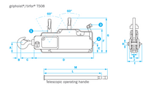 Load image into Gallery viewer, Griphoist®/Tirfor® T508D Wire Rope Hoist w/ 60 ft. Assembly