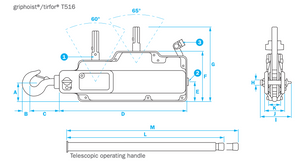 Griphoist®/Tirfor® T516D w/out Wire Rope