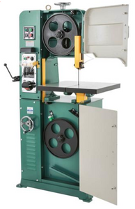 Grizzly Industrial 14" 1-1/2 HP Variable-Speed Vertical Metal-Cutting Bandsaw