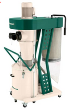 Load image into Gallery viewer, Grizzly G0860 - 1-1/2 HP Portable Cyclone Dust Collector