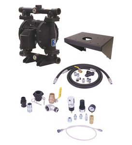 Graco Evacuation Pump Package - Husky 1050A (1 in) UL-Listed, Wall Mount