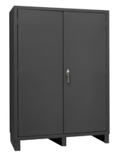 Load image into Gallery viewer, Durham SSC-602484-BDLP-95 Customizable Cabinet, 14 Gauge With Louvered Panel , 60 X 24 X 84