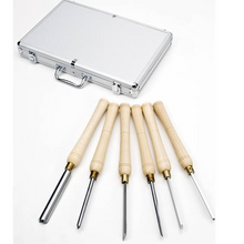 Load image into Gallery viewer, Shop Fox Tools Lathe Chisel Set, 6 pc.