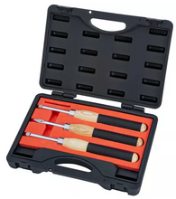 Load image into Gallery viewer, Shop Fox Tools Carbide-Tipped Mini Turning Tool, 3 Pc. Set