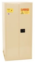 Load image into Gallery viewer, Eagle One Drum Vertical Safety Cabinet, 55 Gal., 1 Shelf, 2 Door, Manual Close, Beige