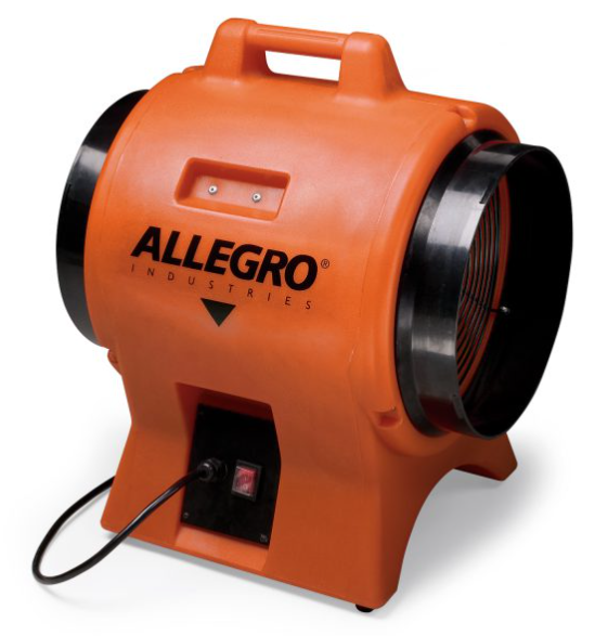 Allegro 12″ Axial DC Industrial Plastic Blower