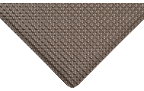 Justrite™ Mat,482 Bubble Trax 2x75 Black