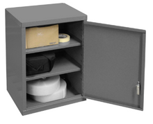 Load image into Gallery viewer, Durham 070SD-95 Wall Mountable Storage Cabinet, 3 Shelves, 18-1/8 X 13-11/16 X 26-15/16