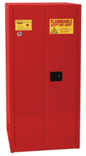 Load image into Gallery viewer, Eagle Flammable Liquid Safety Cabinet, 60 Gal. 2 Shelves, 2 Door, Self Close, Red