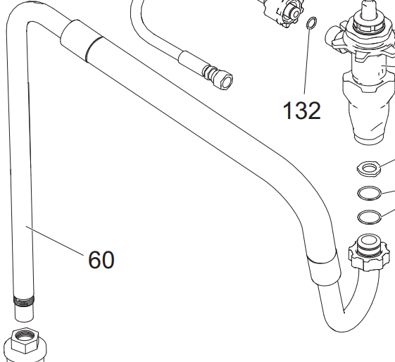 Graco 257407 Pro210ES Suction Hose