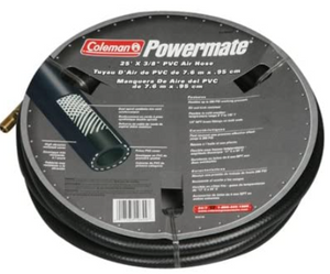 Powermate Tools 25' X 3/8" black (PVC) Air Hose