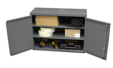 Load image into Gallery viewer, Durham 071SD-95 Wall Mountable Storage Cabinet, 3 Shelves, 29-7/8 X 13-11/16 X 26-15/16