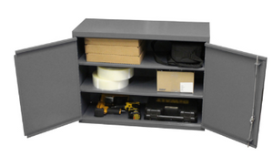 Durham 071SD-95 Wall Mountable Storage Cabinet, 3 Shelves, 29-7/8 X 13-11/16 X 26-15/16