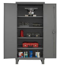 Load image into Gallery viewer, Durham HDC-243678-4S95 Cabinet, 12 Gauge, 4 Shelves , 36 X 24 X 78