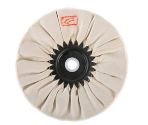 Woodstock Tools 6" x 12 Ply x 5/8" Airway Soft Buffing Wheel, 3500 RPM