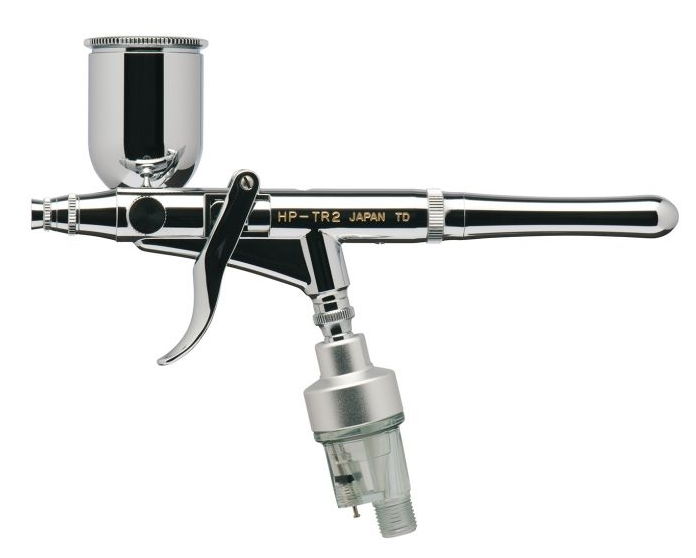 Iwata Revolution HP-TR2 Side Feed Dual Action Trigger Airbrush