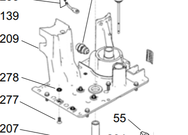 Graco 15J363 Reservoir Cover #209