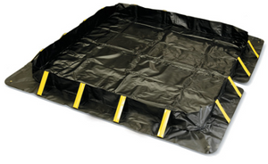 Eagle Talon SX Berm, 12'x12'x1', 1077 Gal. Spill Capacity, Black