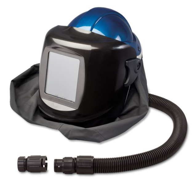 Allegro Deluxe Supplied Air Shield & Welding Helmet w/No Flow Valve