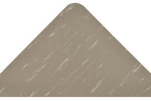 Justrite™ Mat,970 Marble Sof-tyle Grande 4x75 Gray