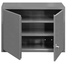 Load image into Gallery viewer, Durham 071SD-95 Wall Mountable Storage Cabinet, 3 Shelves, 29-7/8 X 13-11/16 X 26-15/16