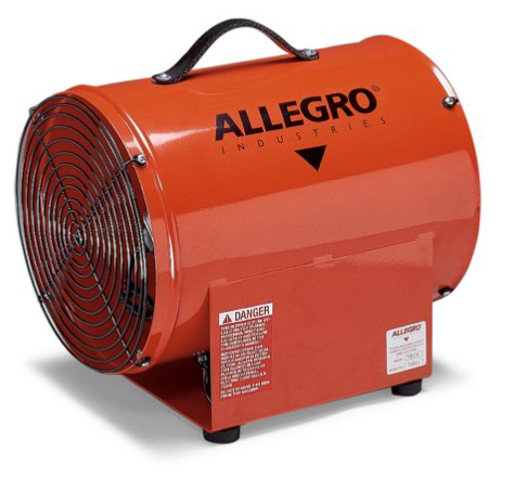 Allegro 12″ Axial Explosion-Proof (EX) Metal Blower (220V AC/50 Hz).