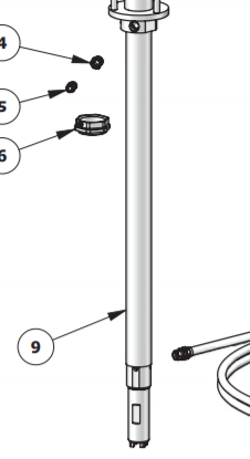 Binks PX1304-5U Pogo Pump Outfit Fluid Section Reference #9