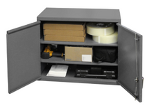 Load image into Gallery viewer, Durham 072SD-95 Wall Mountable Storage Cabinet, 3 Shelves, 35-7/8 X 13-11/16 X 26-15/16