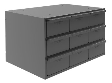 Durham 004-95 Drawer Cabinet, 9 Drawers