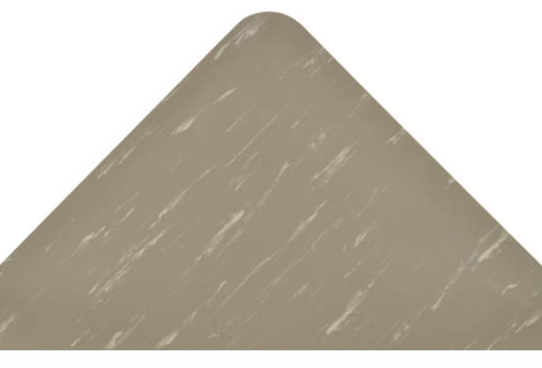 Justrite™ Mat,970 Marble Sof-tyle Grande 3x75 Gray