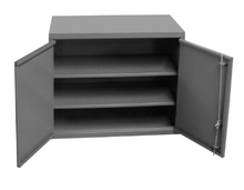 Load image into Gallery viewer, Durham 072SD-95 Wall Mountable Storage Cabinet, 3 Shelves, 35-7/8 X 13-11/16 X 26-15/16