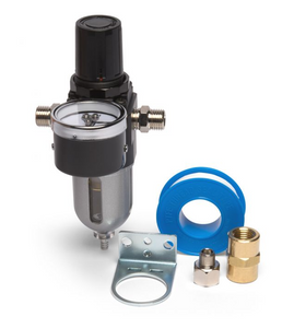 Iwata Moisture Filter with Pressure Regulator and Gauge