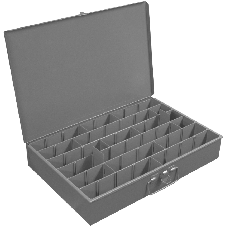 Durham 099-95 Large, Steel, Adjustable Compartment Box, Steel