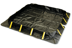 Eagle Talon™ SX Berm, 14'x54'x1', 5654 Gal. Spill Capacity, Black