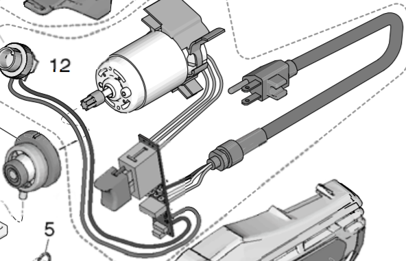 Graco 17F068 MTR/CTRL Variable Part #12