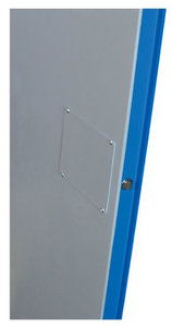 Justrite™ ChemCor® Undercounter Hazardous Mat. Safety Cabinet, 22 Gal., 2 s/c doors, Royal Blue