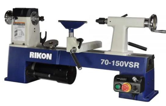 Rikon Tools 70-150VSR 12″ x 16-1/2″ Midi VSR Lathe