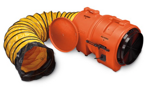 Allegro 16" Axial DC Plastic Blower w/ Canister & 25’ Ducting, 81 lbs.