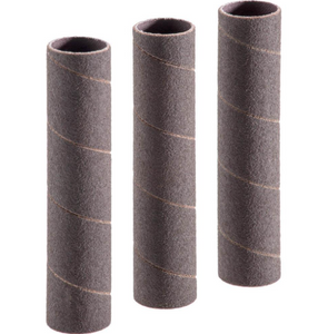 Woodstock Tools 1-1/2" Dia. x 4-1/4" Hard Sanding Sleeve A60, 3 pk.