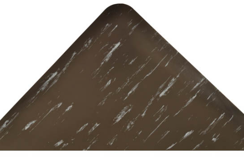 Justrite™ Mat,970 Marble Sof-tyle Grande 2x75 Black