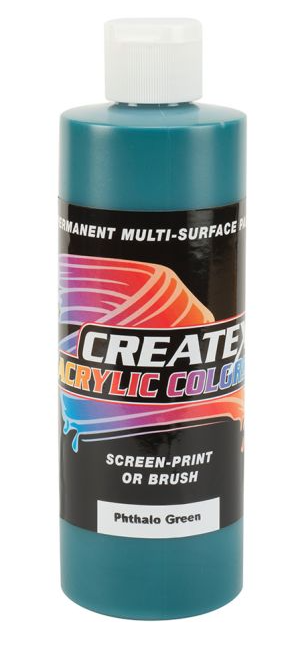 Createx 20100 Acrylic Colors Pthalo Green, 8 oz.