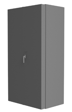 Durham Mfg DC48-176-95 Bin Cabinet, 72x48x24, Gray, 176Ylwbns