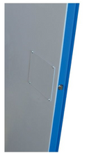 Load image into Gallery viewer, Justrite™ ChemCor® Piggyback Hazardous Mat. Safety Cabinet, 17 Gal., 1 shelf, 2 s/c doors, Royal Blue