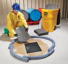 Load image into Gallery viewer, PIG® Spill Kit in High-Visibility Mobile Container